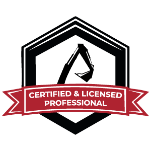 Certified and Licensed Professional badge